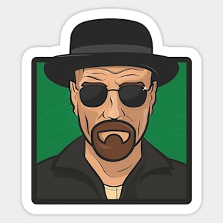 Heisenberg Breaking Power Unleashed Sticker